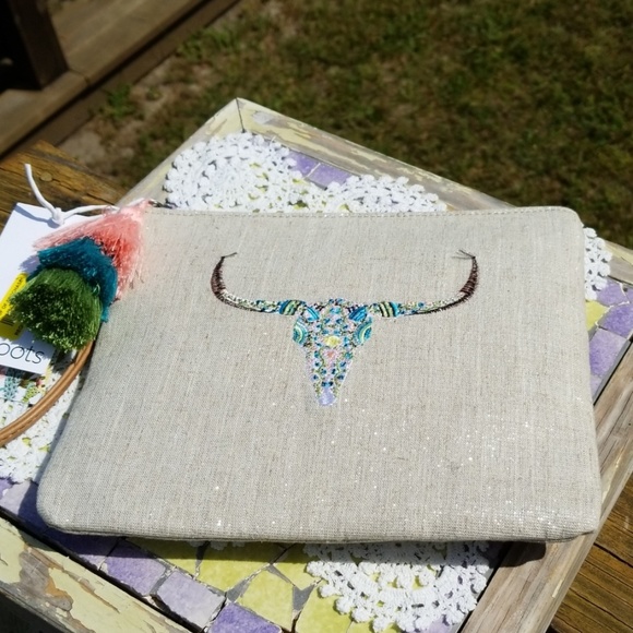 Sakroots Pouch Artist Circle ,Great Grab-And-Go 💄 - Picture 5 of 8